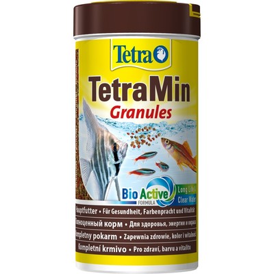 Корм для рыб TETRA Min Granules для всех видов рыб в гранулах 250мл